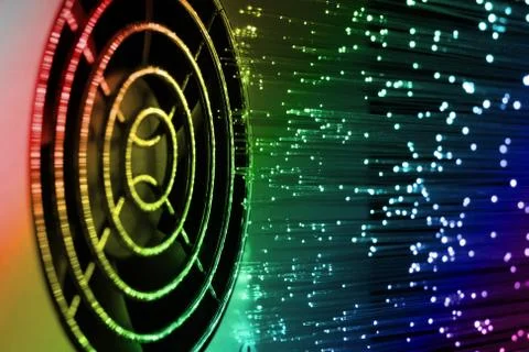 Ventilator grid Foto stock