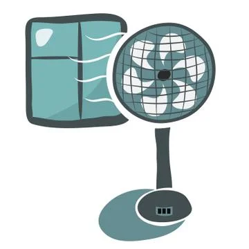 Ventilator Stock Illustration