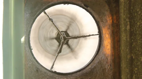 Ventilator Stainless dirty Stock Footage 37325908
