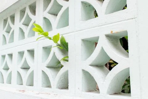 Ventilator wall block Stock Photos