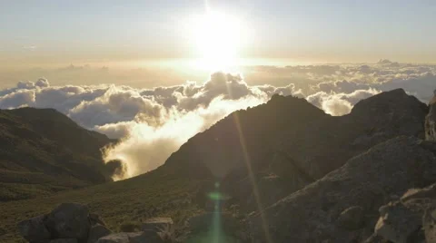 Ventisqueros still sunset Vídeos de archivo 45817303