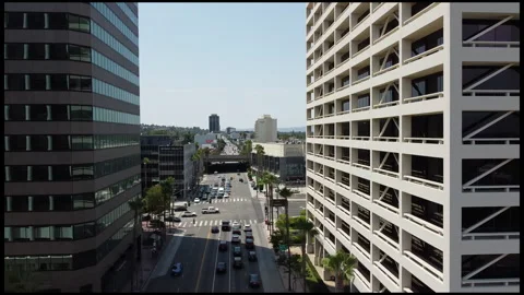 Ventrua Blvd Fly Over Stock Footage 159734265