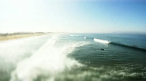 Ventura Beach 2011 v1 Stock Footage 11127844