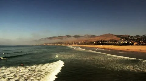 Ventura Beach 2011 v4 Stock Footage 11127727