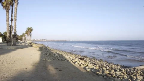 Ventura Beach Front Stock Footage 138607815