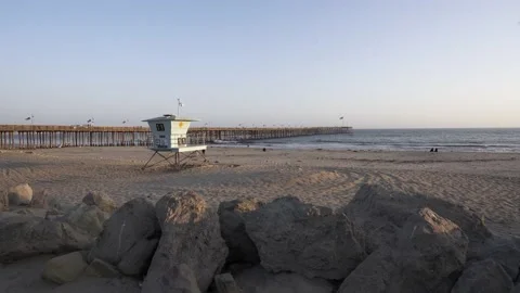 Ventura Pier Stock Footage 138610408
