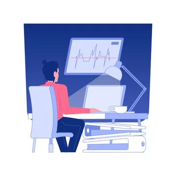 Venture capitalist isolated concept vector illustration. Ilustración de archivo