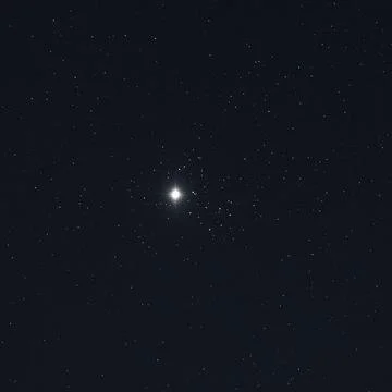 Venus and Pleiades Stock Photos
