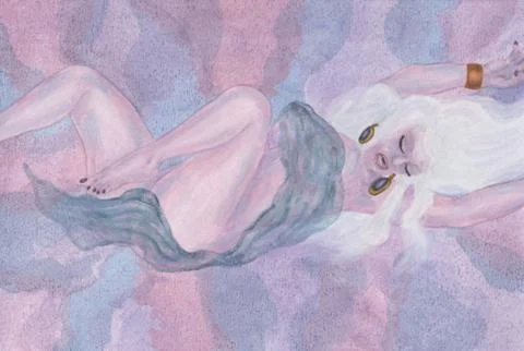 Venus explodes II (2022) no signature Stock Illustration