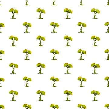 Venus flytrap carnivorous plant seamless pattern background 스톡 일러스트