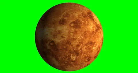 Venus on green screen Stock Footage 130021477