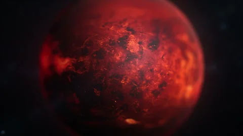 Venus - one of the planets of the Solar System seen with a bit of Blur Stock Footage 301930531