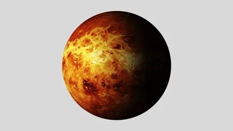 Venus planet, animated venus planet Stock Footage 257537903