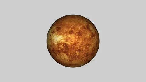 Venus planet, animated venus planet Stock Footage 257537908