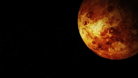 Venus planet, animated venus planet Stock Footage 257537980