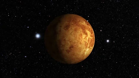 Venus planet, animated venus planet Видео 257538006