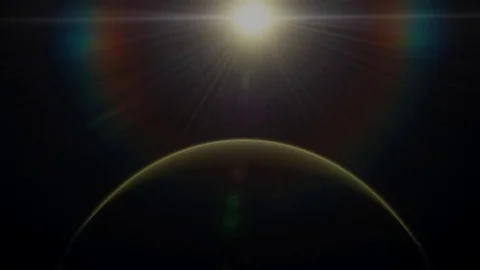 Venus Planet Fly Over Stock-Footage 84949615