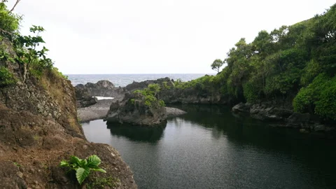 Venus Pools Maui 4k Stock Footage 235578373