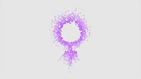 Venus. Solar System Planets Animated 3D Symbol. Video stock 163541860