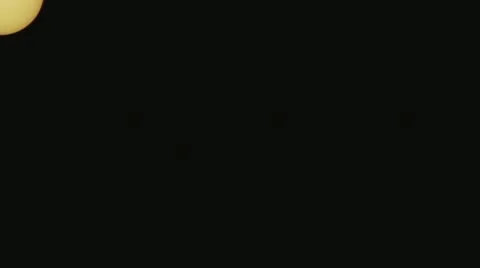 Venus Solar Transit 2012 1 Alaska Stock Footage 11146209
