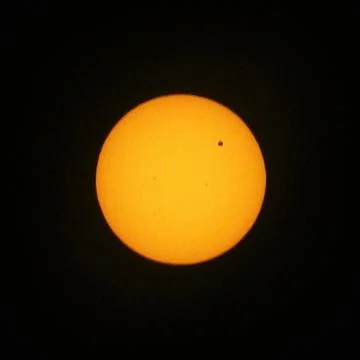 Venus Transit 2012 写真素材