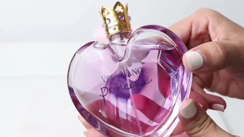 Vera Wang Perfume Princess Stock Footage 195478122