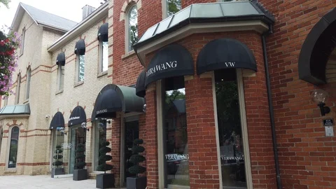 Vera Wang Store front 库存影片 113410111