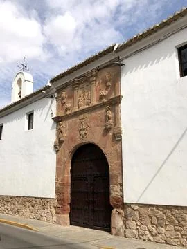 Veracruz Chapel of Campo de Criptana. Stock Photos