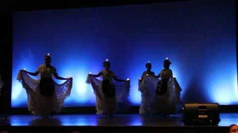 Veracruz dancing Stock Footage 11637605