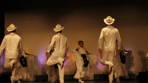 Veracruz dancing Video stock 11637689