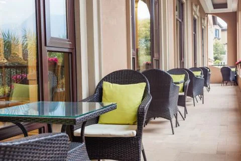 The veranda Stock Photos