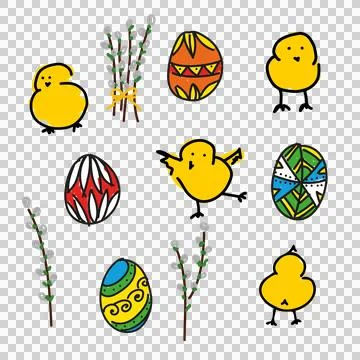 VerbaChickenEgg1 Stock Illustration