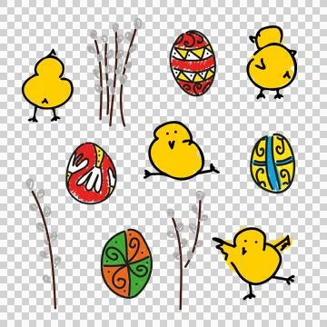 VerbaChickenEgg2 Stock Illustration