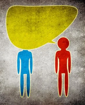 Verbal aggression Stock Illustration