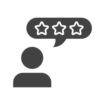 Verbal Feedback Icon Image. Stock Illustration