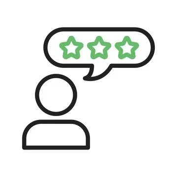 Verbal Feedback Icon Image. Stock Illustration