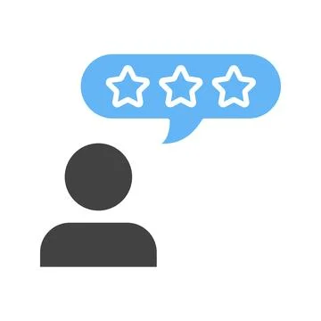 Verbal Feedback Icon Image. Stock Illustration