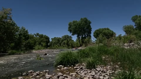 Verde River Kayaking Stock Footage 247272831
