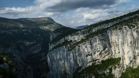 Verdon Gorge Landscape timelapse Video stock 138342355