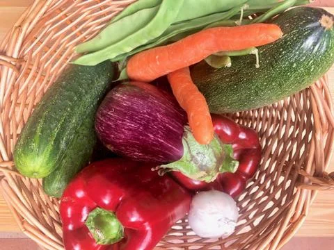 Verduras frescas y hortalizas Stock Photos