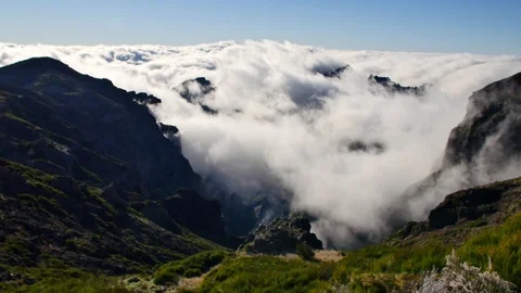 Vereda do Areeiro, Madeira. Video stock 103461598