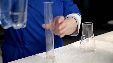 Verification of drinking water quality Stock Footage 63229274