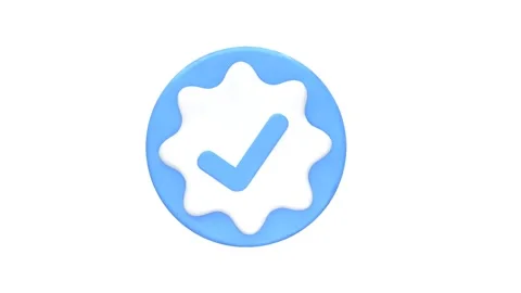 Verified icon animation motion graphics video Stock Footage 278964312