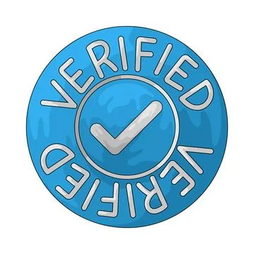 Verified illustration Ilustração Stock