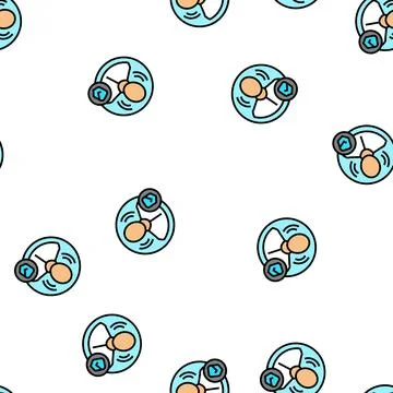 Verified profile vector seamless pattern イラスト素材