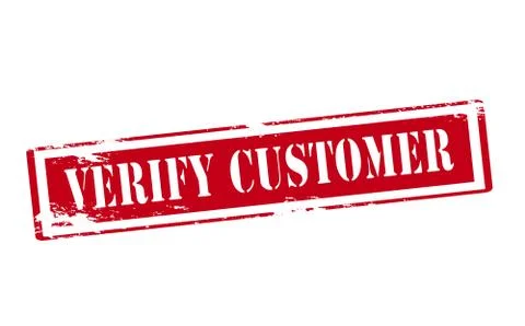 Verify customer Ilustración de archivo