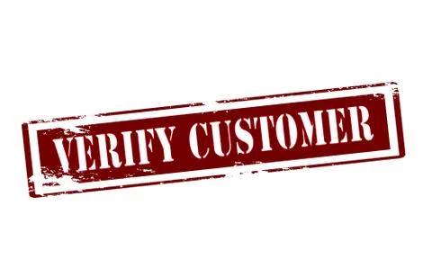 Verify customer Ilustración de archivo