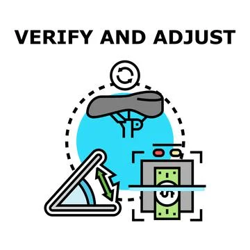Verifying and adjusting processes for optimization and control Ilustração Stock