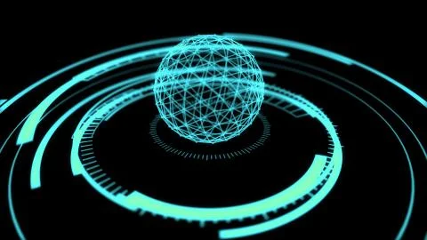 Verifying the security of the connected global network Stock Illustration