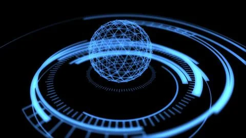 Verifying the security of the connected global network Stock Illustration